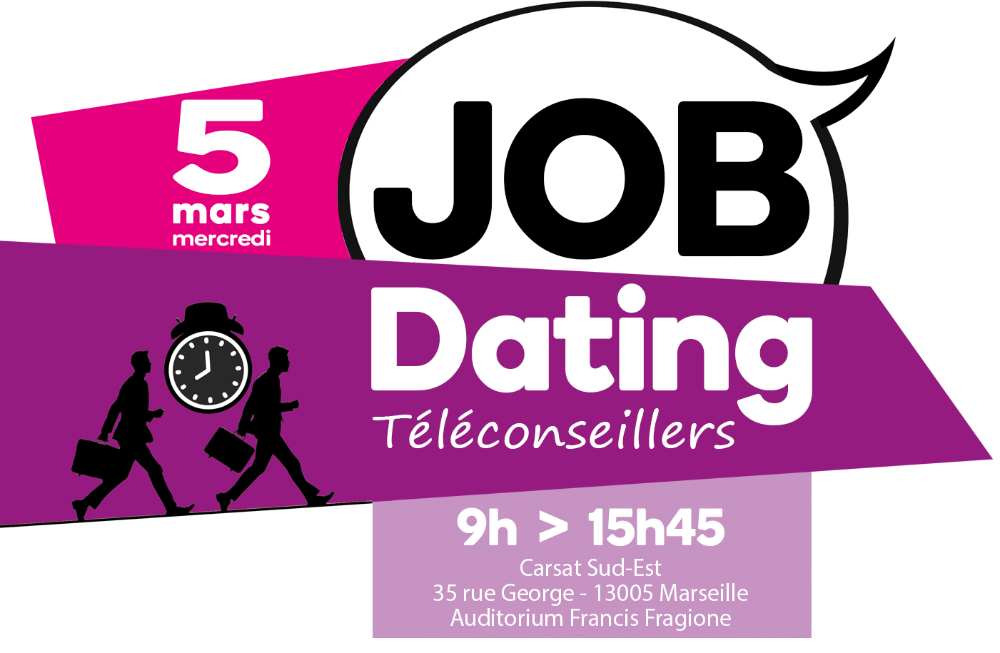 Job Dating vendredi 18 octobre
