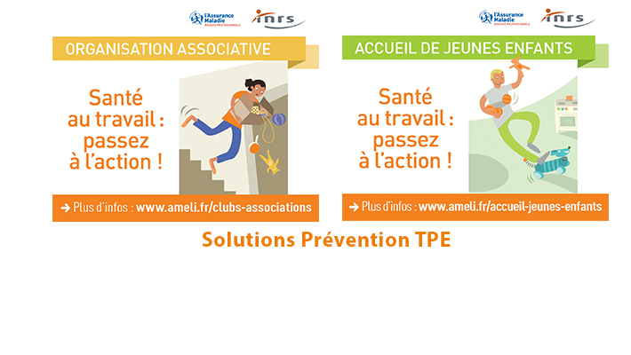 Solutions Prévention TPE pour les métiers de la petite enfance et les associations